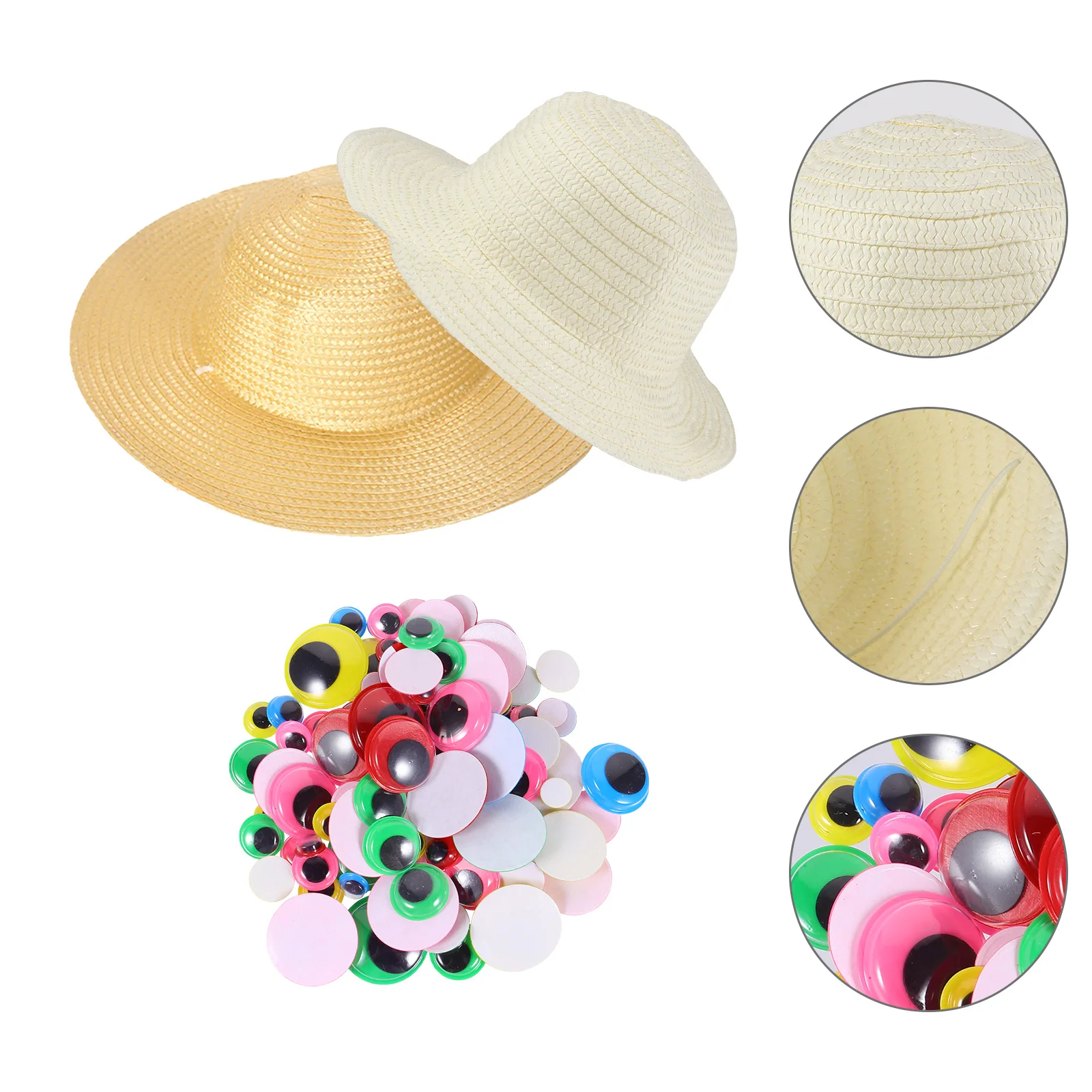 

DIY Graffiti Straw Hat Kid Hats for Kids Craft Crafts Child Cartoon Bulk Decorate