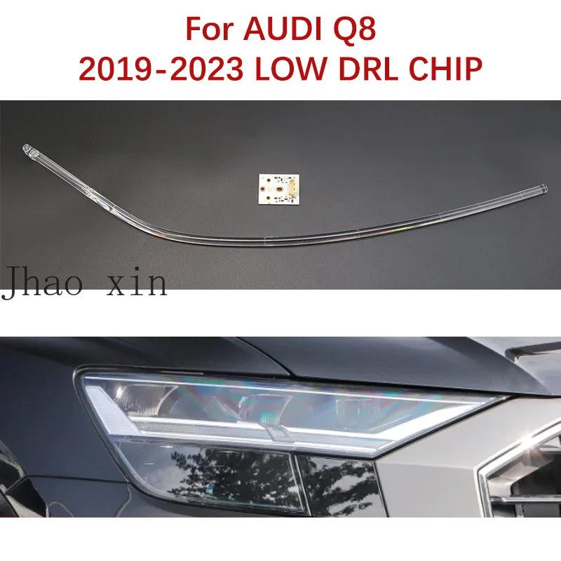 Suitable for Audi Q8 2019-2023 LOW Car Headlights DRL CHIP Lamp Tube Angel Eye Circuit Board White Light Ballast Module DRL Lamp
