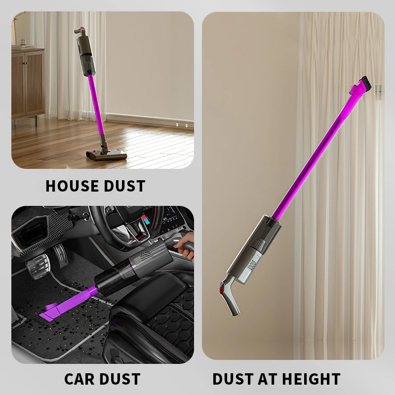 Vacuum Cleaner For Home Handheld Vacuum Cleaner Strong Suction  Wire Vacuum Cleaner Mopping Machine 1L Dust Cup