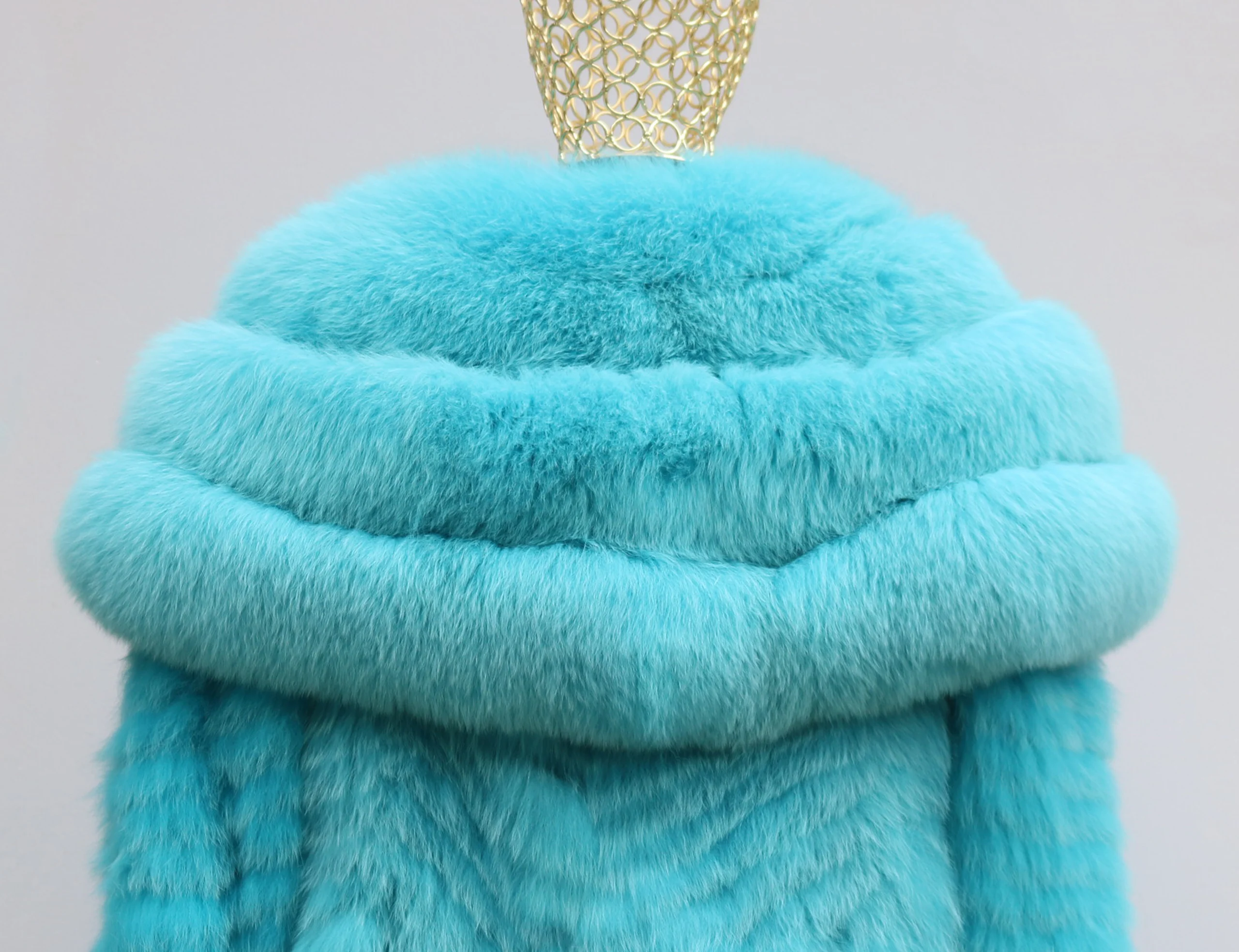 Luxury Clothes Winter New Imported Fox Fur Coat Women's X-Long Natural Fluffy Fur Jacket Ladies Fashion Outwear