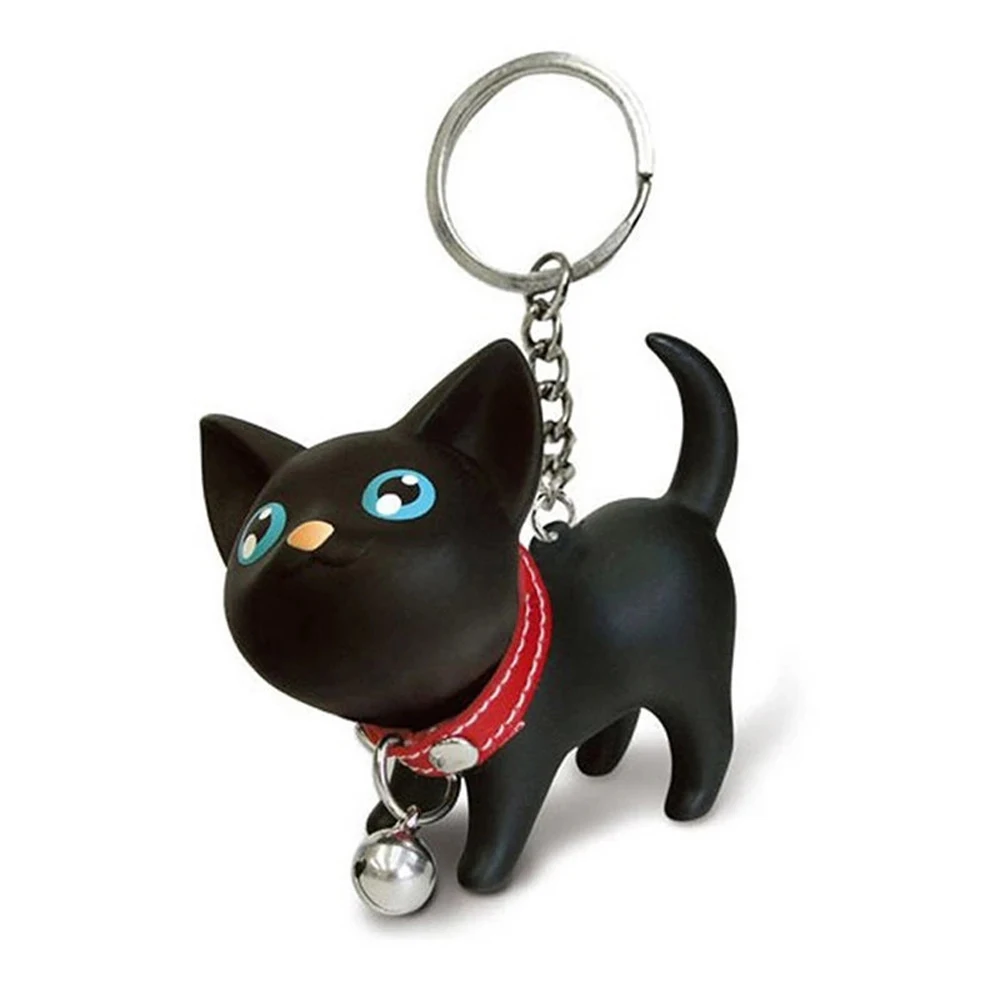 

Kids Toy Women Car Pendant Couple Key Chains Car Trinket Kate Cat Cat Key Chain Car Charms KeyRing