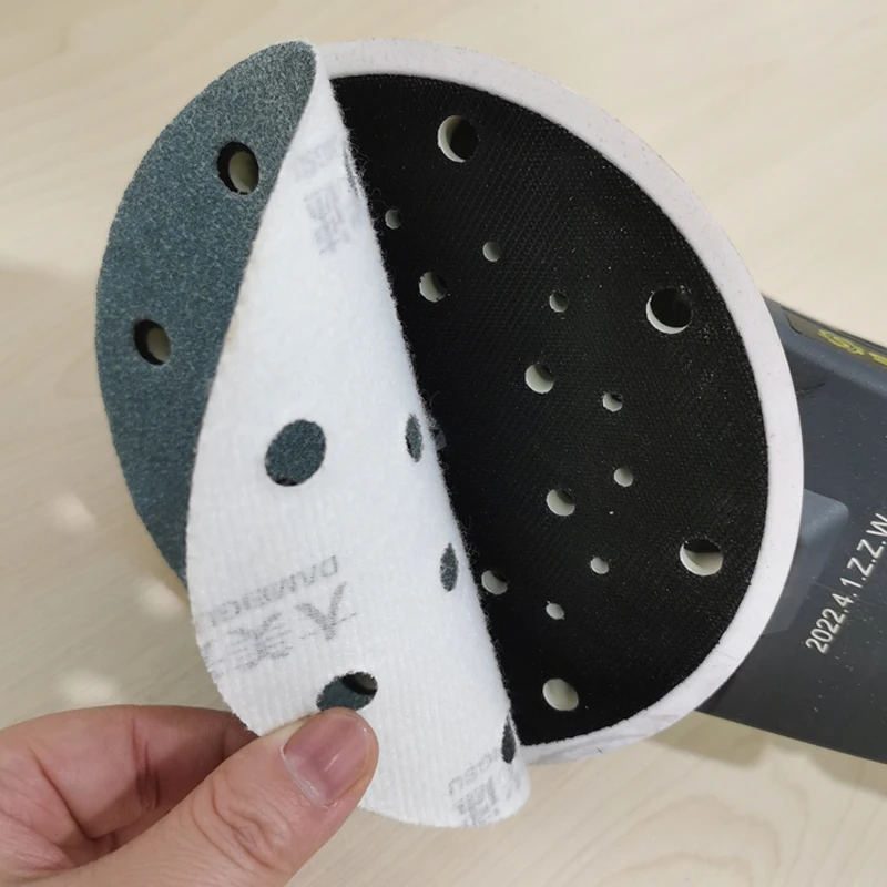 6 Inch 150mm Electric Sandpaper Machine Car Sheet Metal Putty Metal Wood Grinding Sander Eccentric 5mm