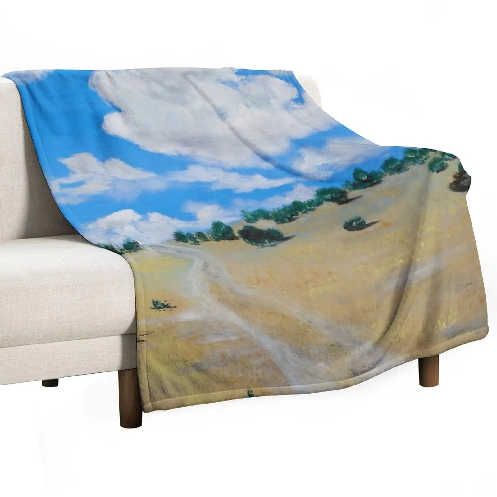 Good bye to Santa fe Throw Blanket christmas decoration Summer Blankets