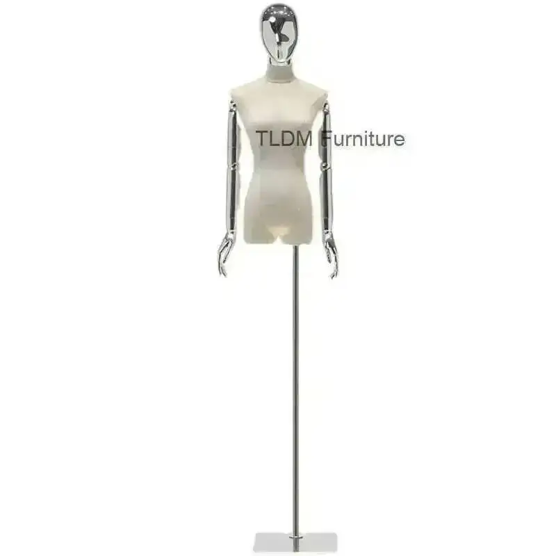 

Манекены для одежды: современные, мобильные, высококачественные, креативные манекены для магазинов, женские манекены-полуфигуры из оленьей кожи H