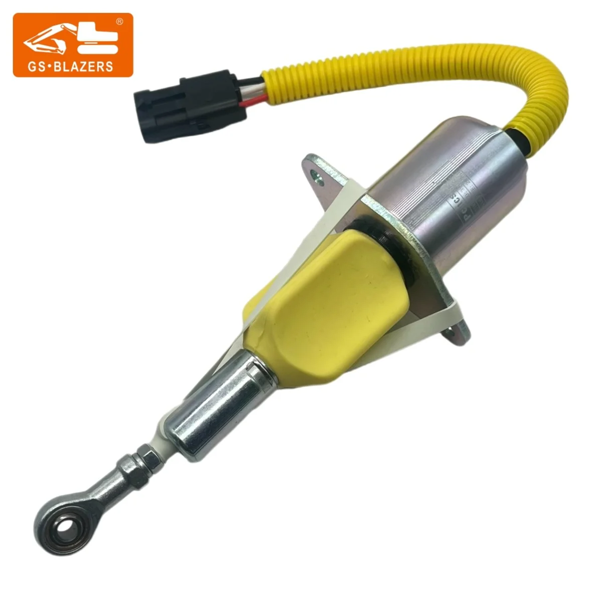Excavator Fuel Shutoff Solenoid Valve 3930234 24V for R305-7 Spare Parts