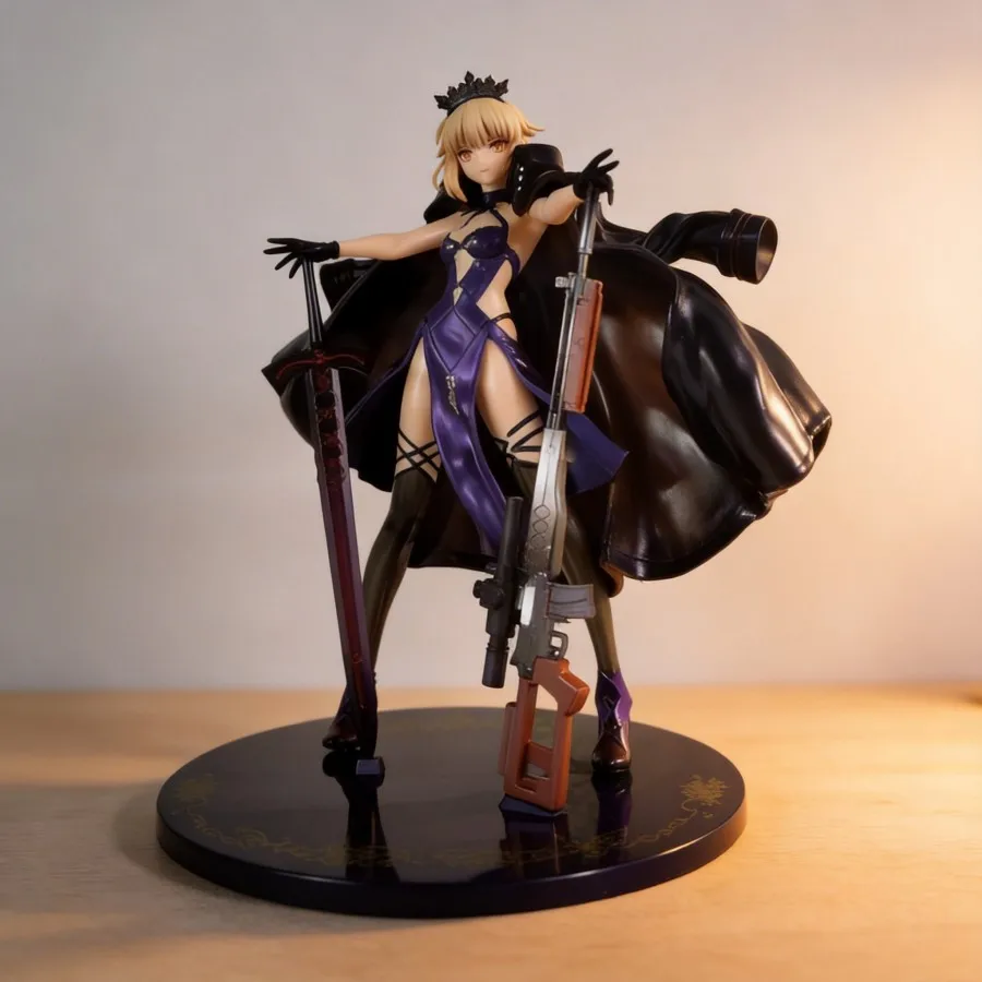 

Коллекционная фигурка Fate/Stay Night Артория Пендрагон Сэйбер Альтер, 26 см, ПВХ, аниме-модель, украшение, подарок
