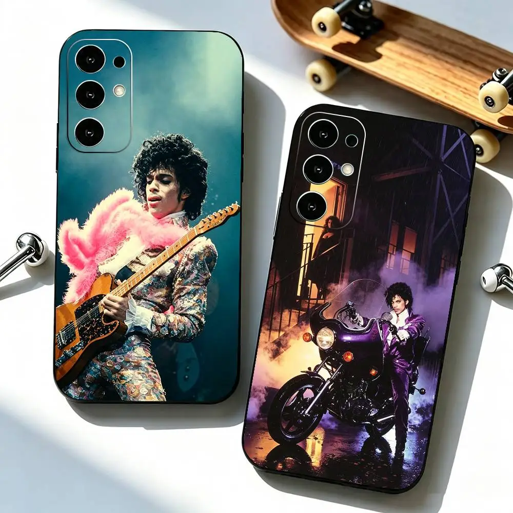 Singer Prince R-Rogers Nelson  Phone Case For Samsung S25,S24,S21,S22,S23,S30,Ultra,S20,Plus,Fe,Soft Silicone Black Cover