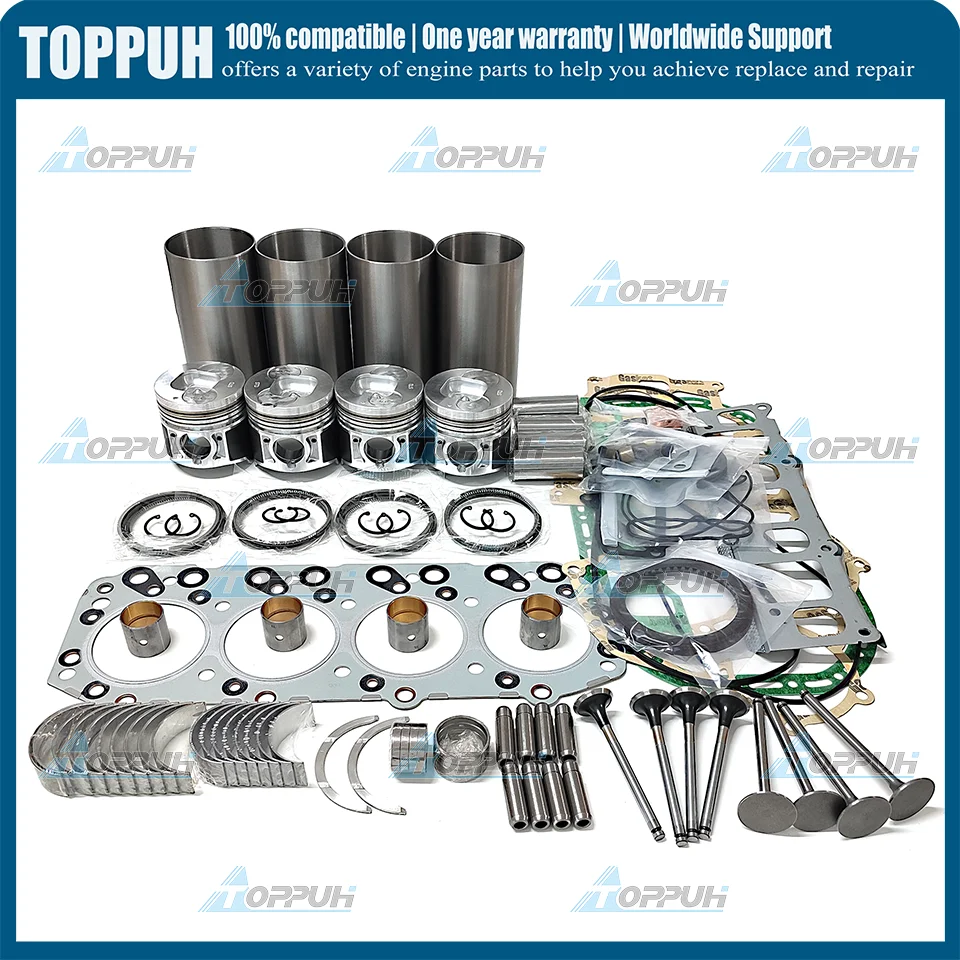 

D201 Engine Overhaul Rebuild Kit Piston Ring Bearing Valve Gasket For Isuzu D201 2.2DI SE2.2 Engine