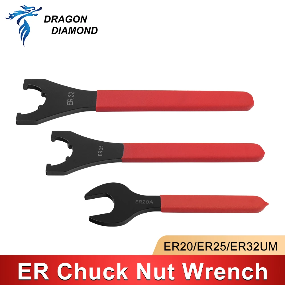 1PC ER Chuck Type UM Wrench ER20 ER25 ER32 Chuck for Chuck Clamp ER Wrench ER Nut CNC Milling Tool Lathe Tool