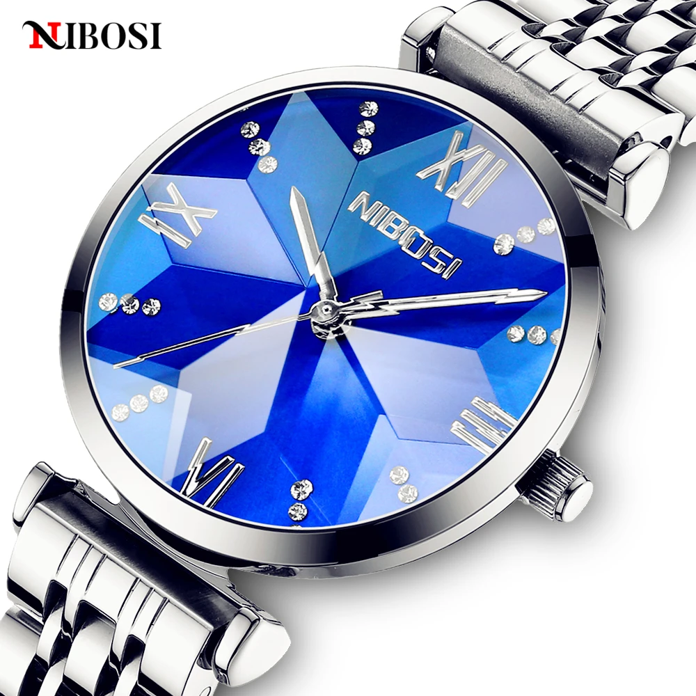 

New NIBOSI Women Wrist Watch Ceramic Bracelet Watches Ladies Creative Watch For Women Female Clock Montre Femme Relogio Feminino