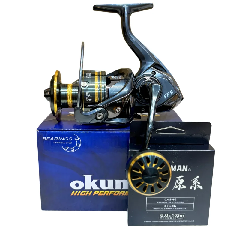 OKUMA zero-backlash spinning r - Freshwater Line recension och pris
