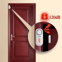 KERUI 120DB Wireless Door/Window Entry Security Burglar Sensor Alarm PIR Magnetic Smart Home Garage System Remote Control Led