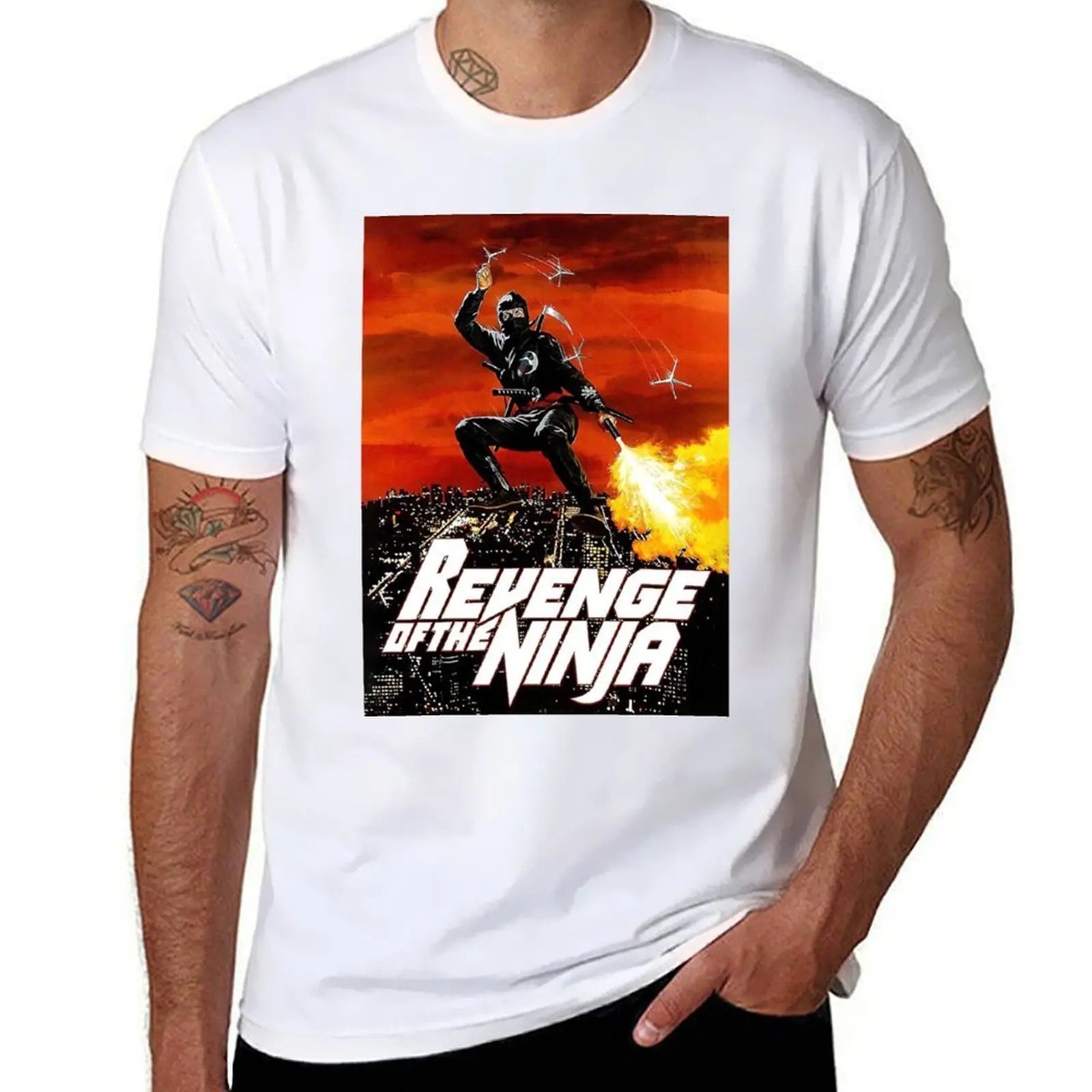 

Revenge of the Ninja Cover HD T-Shirt g man t shirts for men t shirts for man pack cotton T-Shirt