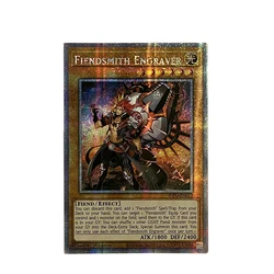 ORICA YUGIOH schede Proxy fai da te Fiendsmith Engraver Collection Gift Game Card (non originale) carte Anime