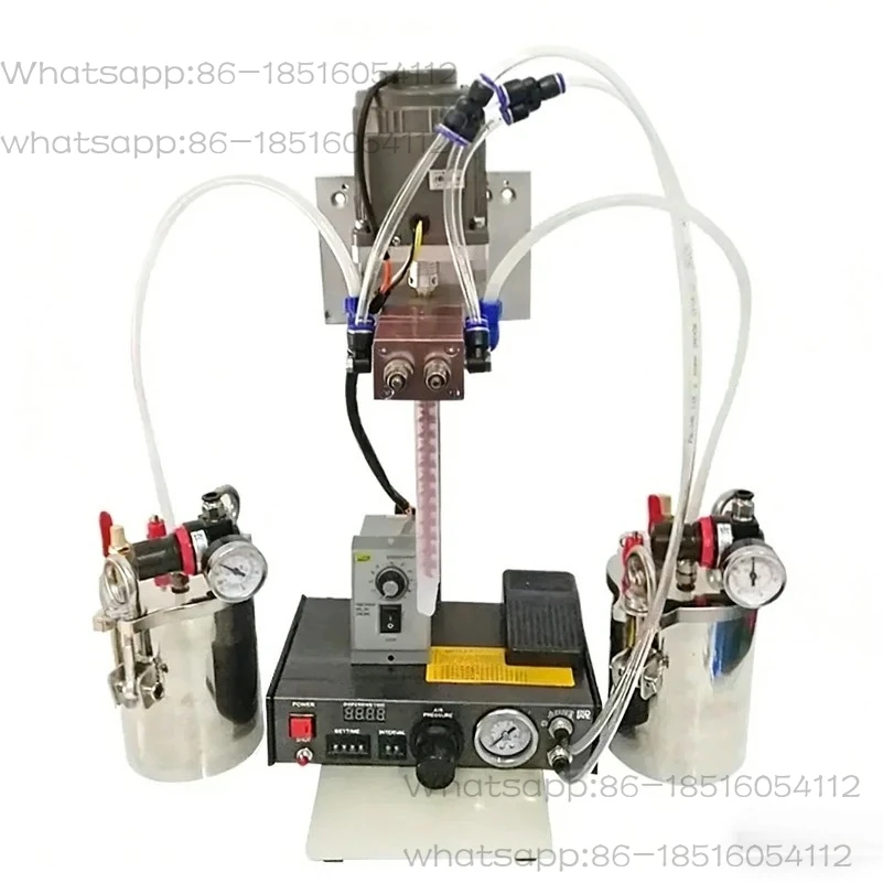 

Automatic Dispense Ab Glue Epoxy Resin Doming Machine for Stickers /Tags /Key Chain