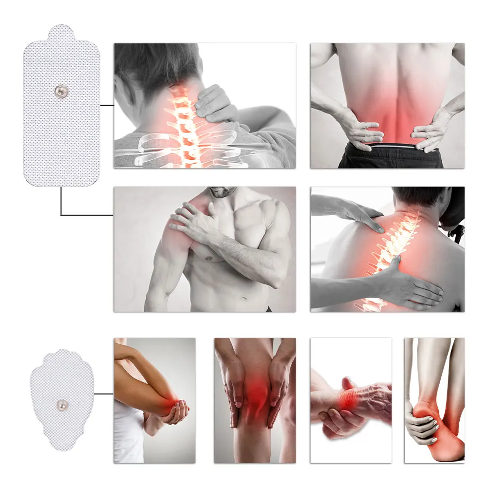 28 Modes TENS EMS Physiotherapy Massager Rechargeable Pain Relieve Full Body Massager Touch Screen Multifunction Massage Machine