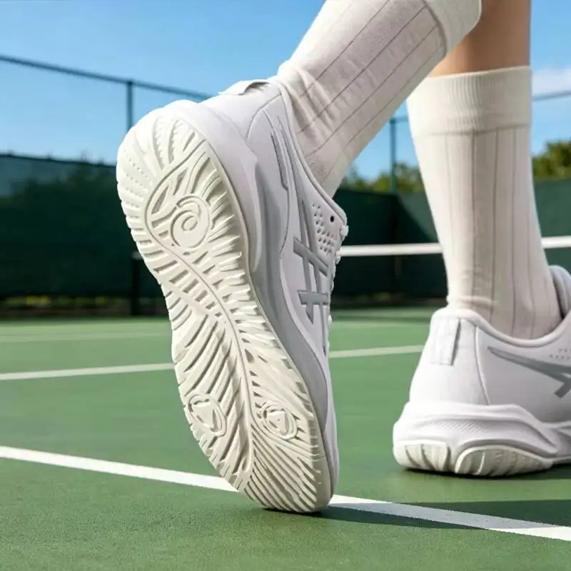 Popular Style Asics Women Tennis Shoes, Lightweight Breathable Non-slip Wear Resistant Comfort Outdoor  Sneakers 1042A294-101
