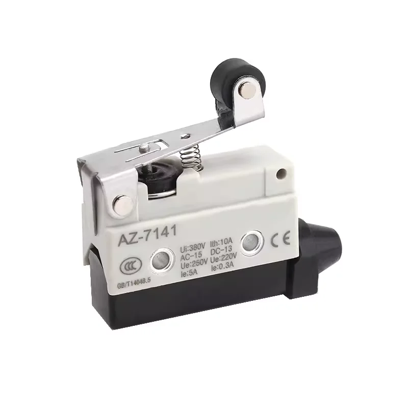 Waterproof Micro Switch, Travel Limit Switch, Straight 90Degree Roller Lever, 10A 250VAC, AZ-7312, AZ-7311, AZ-7121, AZ-7310