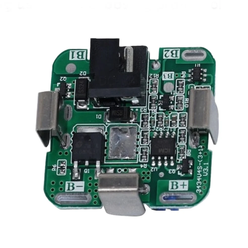 4S 16V Battery Protection Module for Drill Motor Control Boards with 10A Load Capacity and Overcurrent Auto Recovery Logic