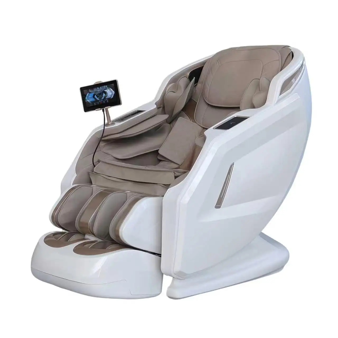 Full Body Zero Gravity Electric Leather Massage Chair Luxury Multifunctional Design Air Pressure Technology Neck Waist Massage