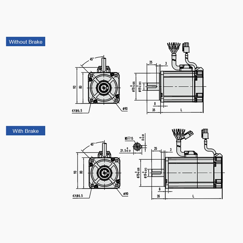 PrimoPal Supply Golden Supplier Delta Servo Motor Drive 1hp 750W 1KW محرك سيرفو لآلة الخياطة
