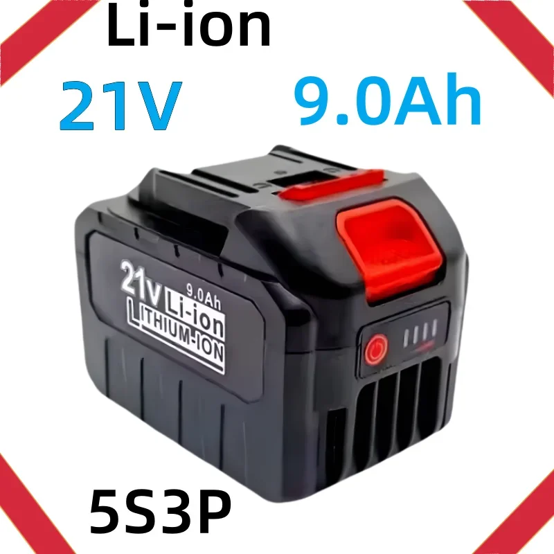 21V 5S3P 18650 Lithium Battery Rechargeable Batteries High-current lpegaHigh Discharge 21 Volt Replace Battery For Screwdriver