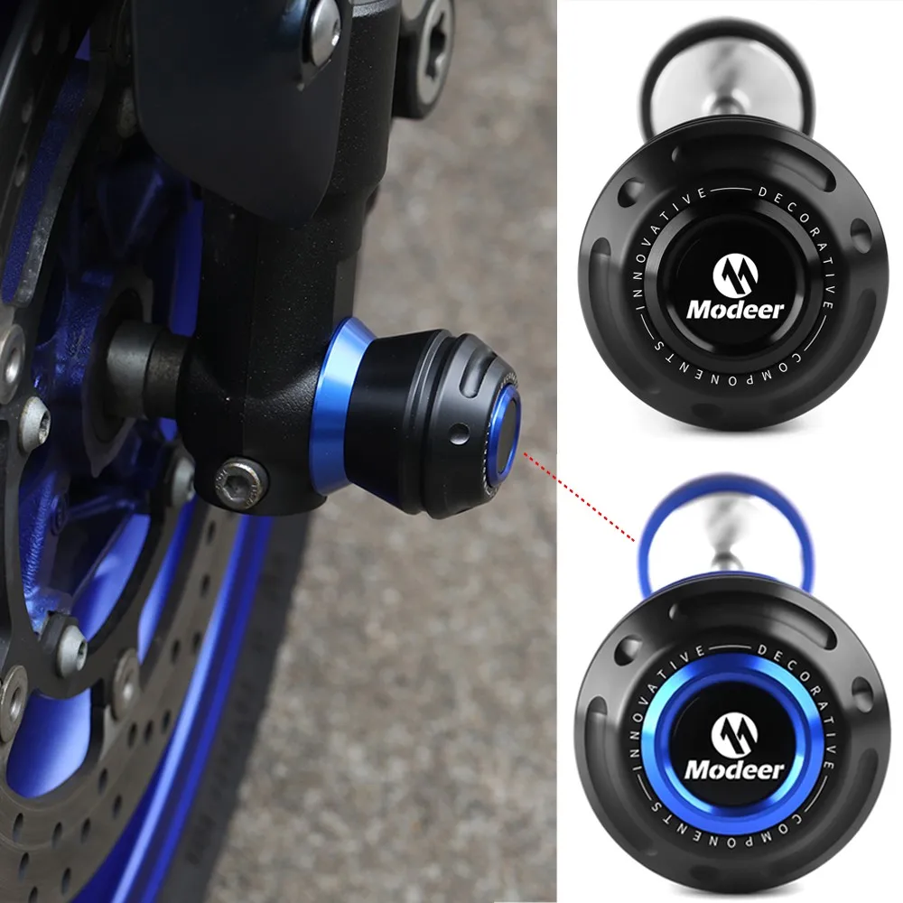 

YZF R1 CNC Motorcycle Axle Fork Wheel Frame Slider Crash Protector Block For Yamaha YZFR1 YZF-R1 - 2020 2021 2022 2023 2024 2025