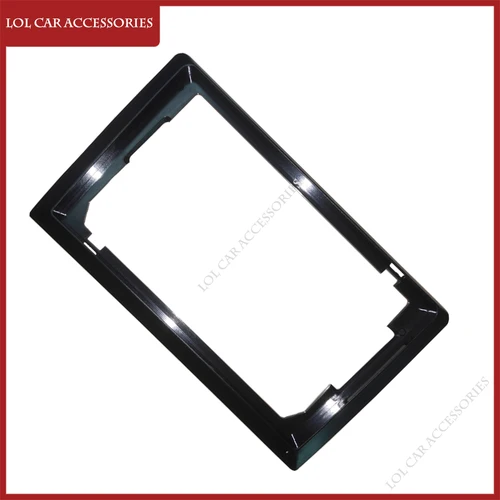 Imagen 2 del producto Marco adaptador Universal para Radio de coche, reproductor MP5, GPS, Android, navegación, Fascia transparente, 10,1 pulgadas a 9 pulgadas