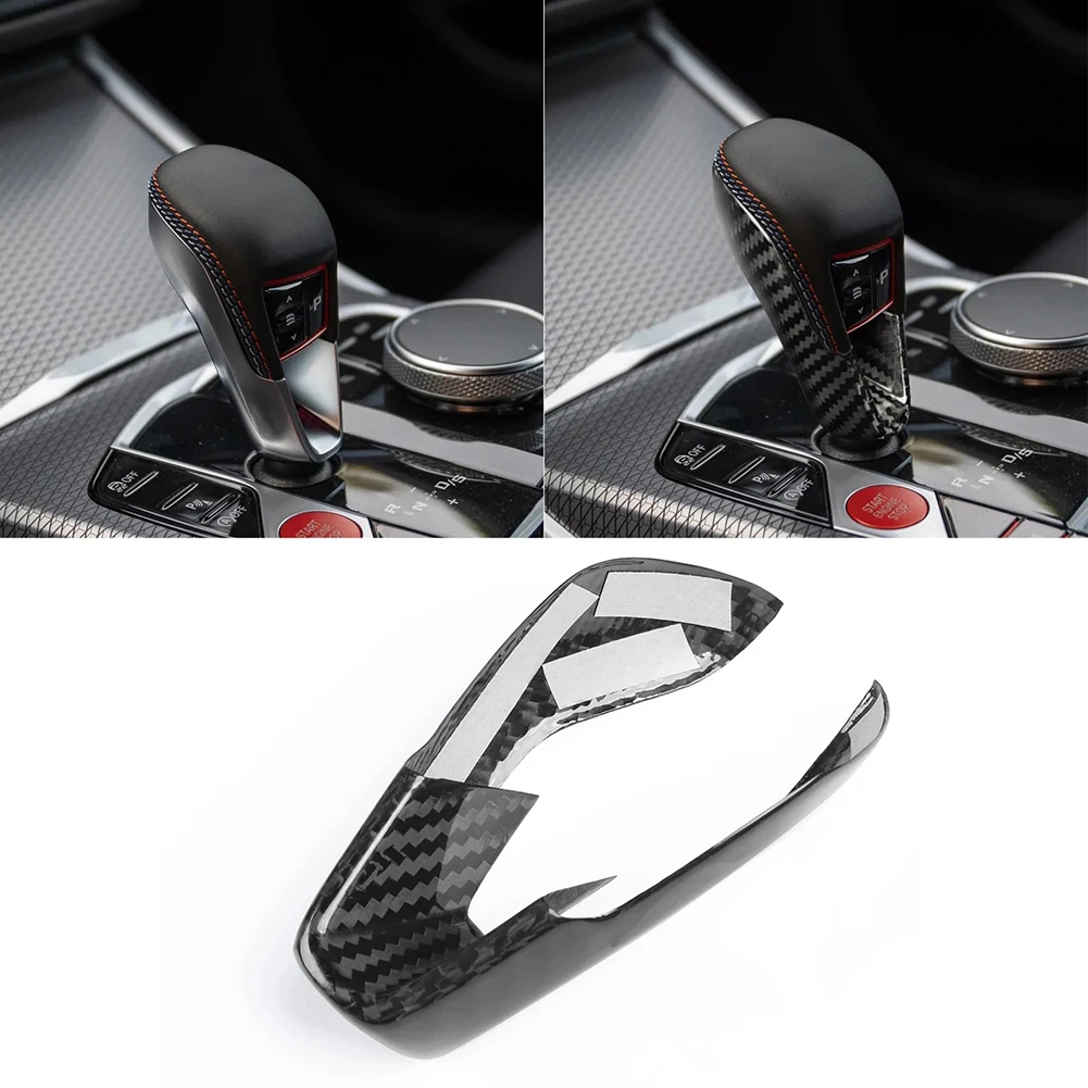 

Крышка ручки переключения передач из углеродного волокна для BMW M2 G87 для моделей M3 G80 G82 G83 X3M F97 X4M F98 X5M F95 X6M F96 2020 2025
