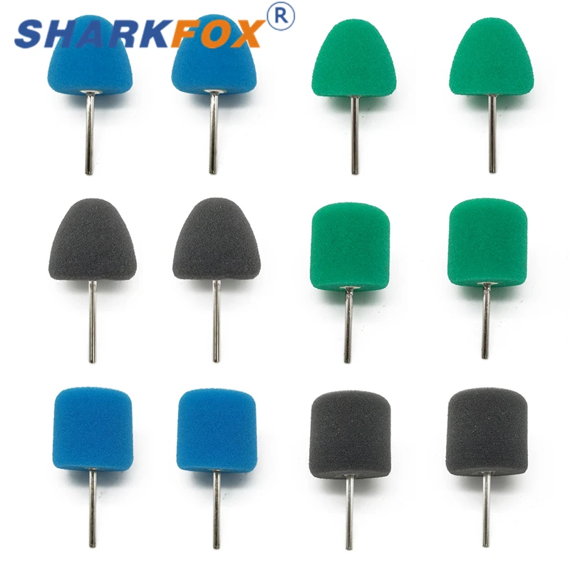 

Sharkfox автомобильная ступица полировальная губка шлифовальная головка металл пластик шлифовальная сферическая коническая губка полировальная губка колесо