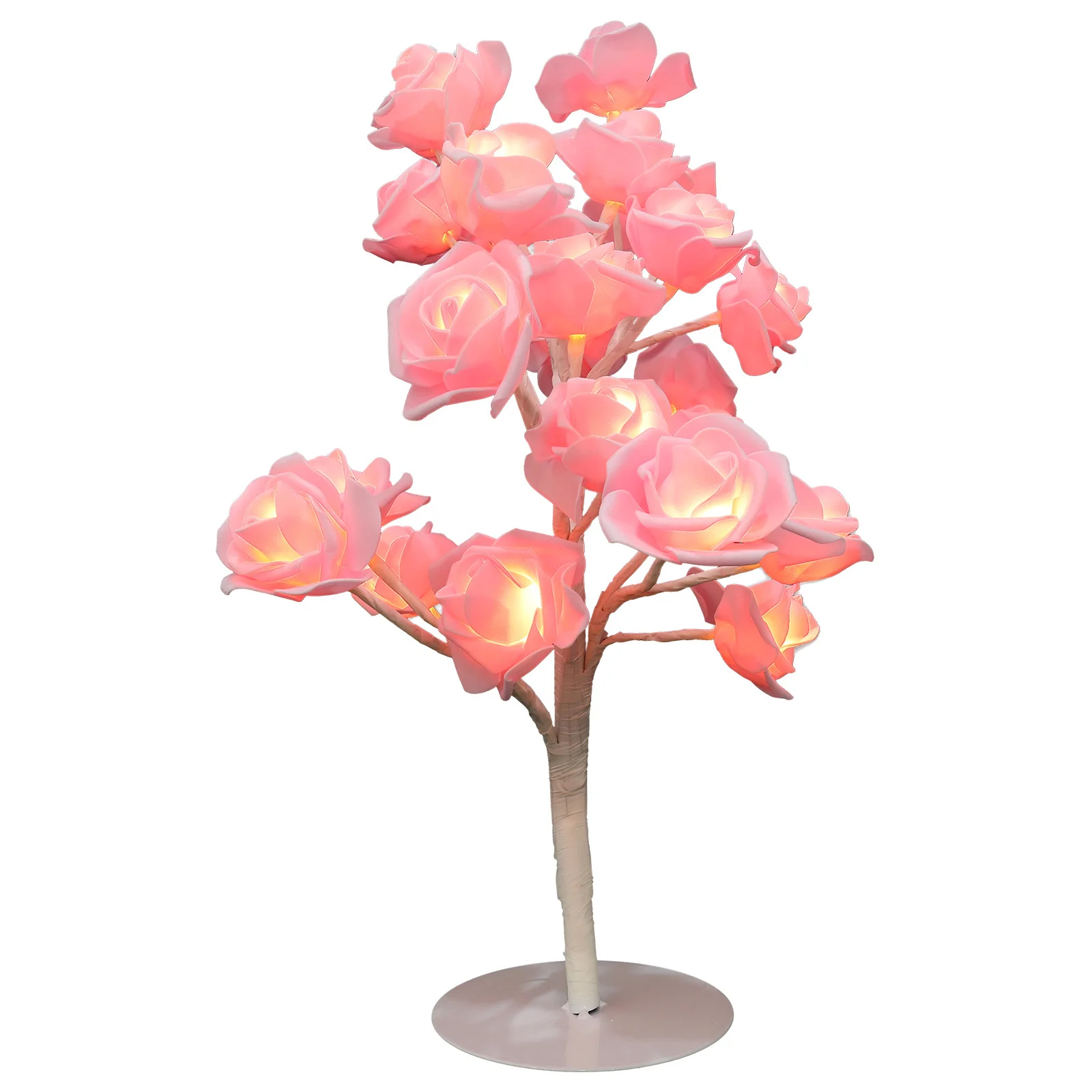 

Tree Rose For Decor Tree Shape Lamp For Bedroom Home Hotel Decor Table Night Light Decorative Rose Flower Lamp