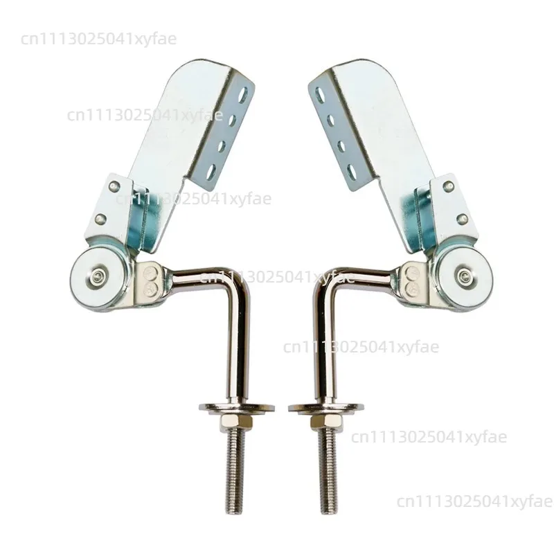 2Pcs Multi-Angle Adjustment Hinge Hardware 90-195 Degree Ratchet Bracket Height Adjustable Sofa Headrest Fitting Parts