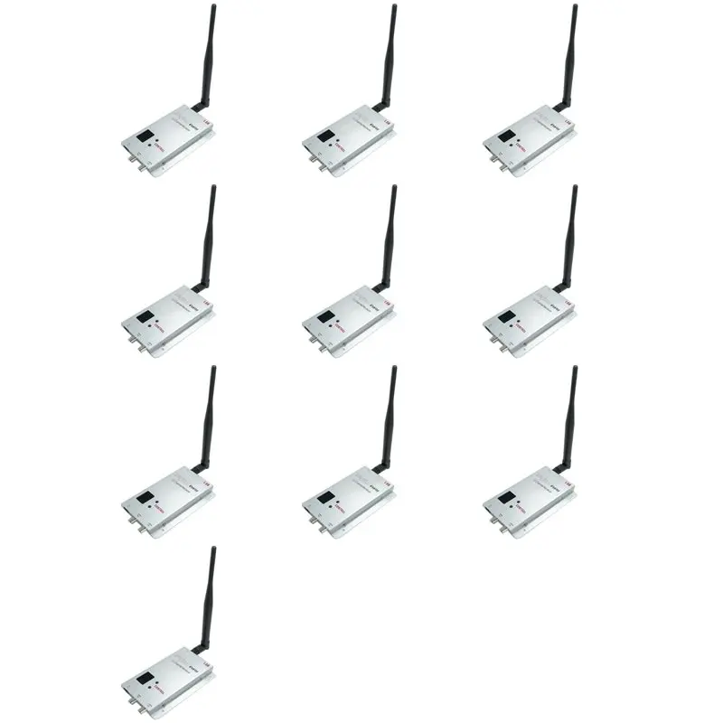 

ABUO-10X FPV 1,5G 8CH 1500 МВт беспроводной AV-отправитель ТВ аудио-видео передатчик приемник комбинированный для QAV250 250 FPV RC