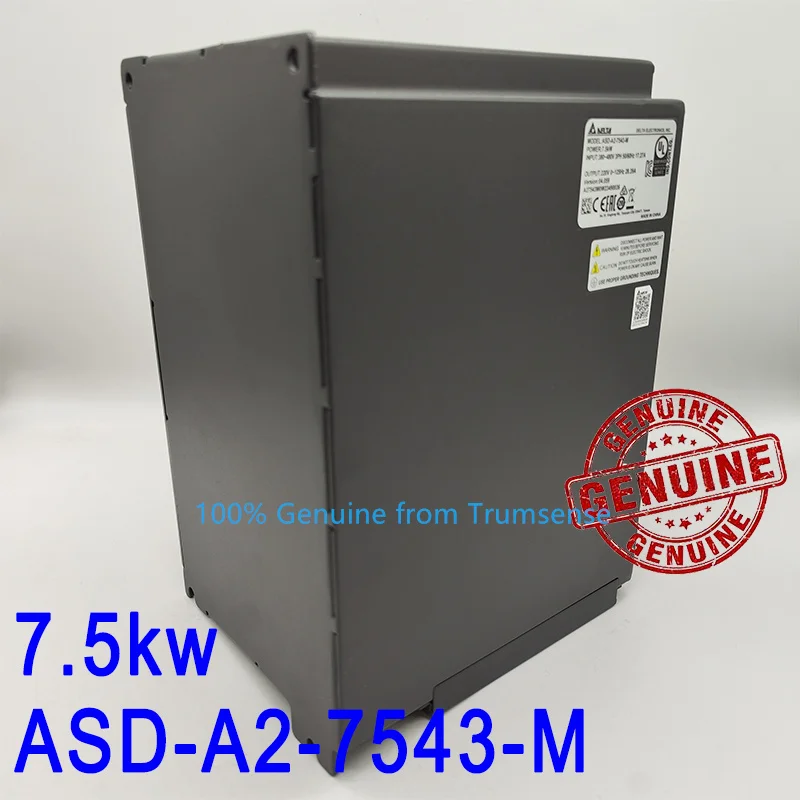 Imagem -06 - Genuine Delta Asd-a27543-m a2 Servo Drive Tensão 30 Braços Saída Contínua Corrente 7.5kw 400 Vac