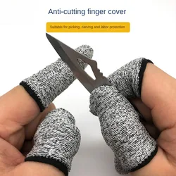 10 Pcs Anti-cut Finger Protector Finger Cover Kitchen Tool Thumb Knife Picker Finger Cover F Protection Cutting  Gadgets