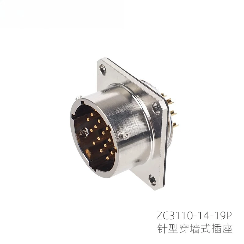 

PT06E-14-19S (SR) Aviation plug socket US standard PT02E PT07E 19-pin connector