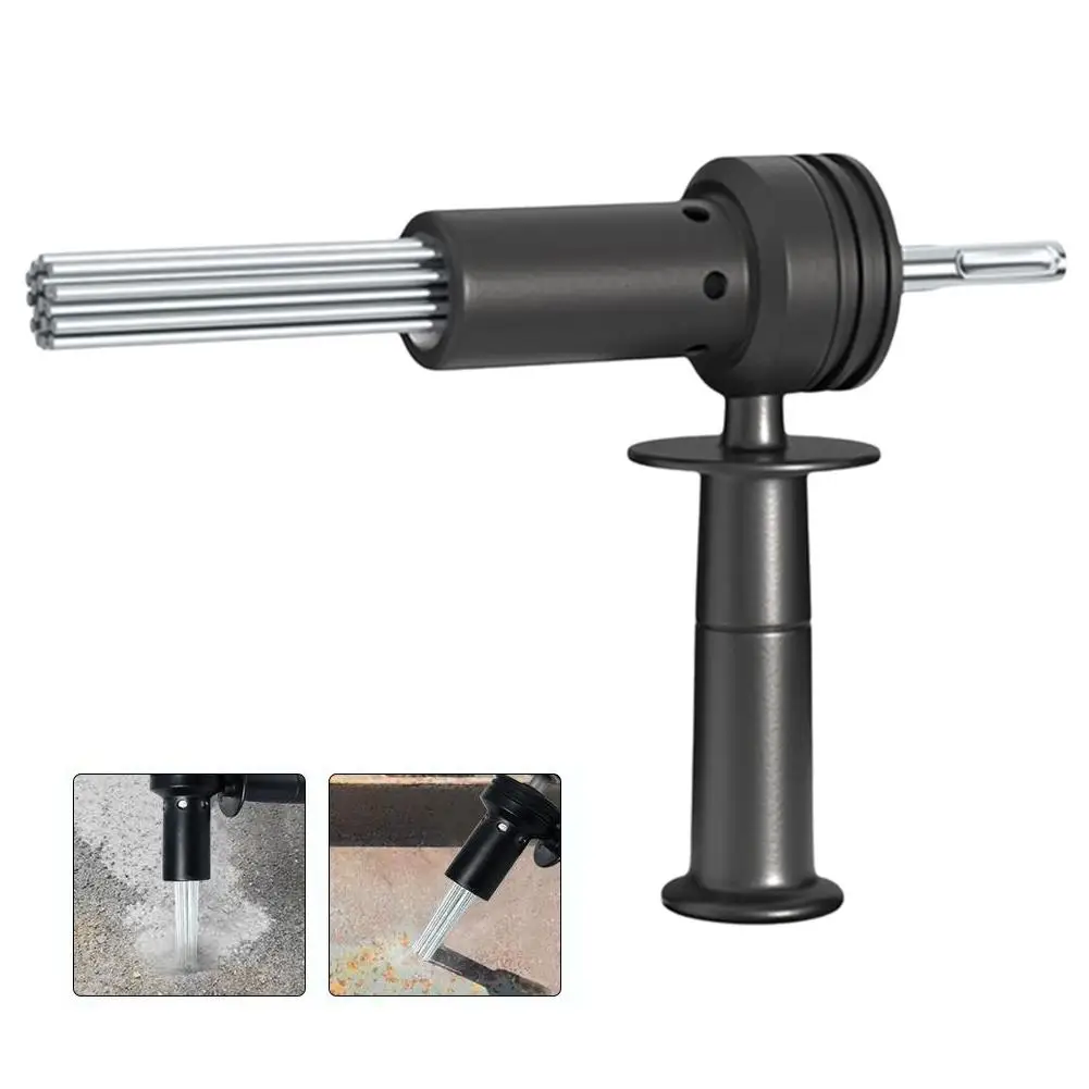 

SDS Plus Электрический молоток, игольчатый скалер, адаптер для удаления ржавчины, сверление бетона, установка плитки, полировка, краска, конструкция