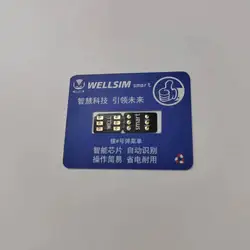 wellsim V+2 version For ip6 to 15promax with QPE /TMSI / ICCID Mode