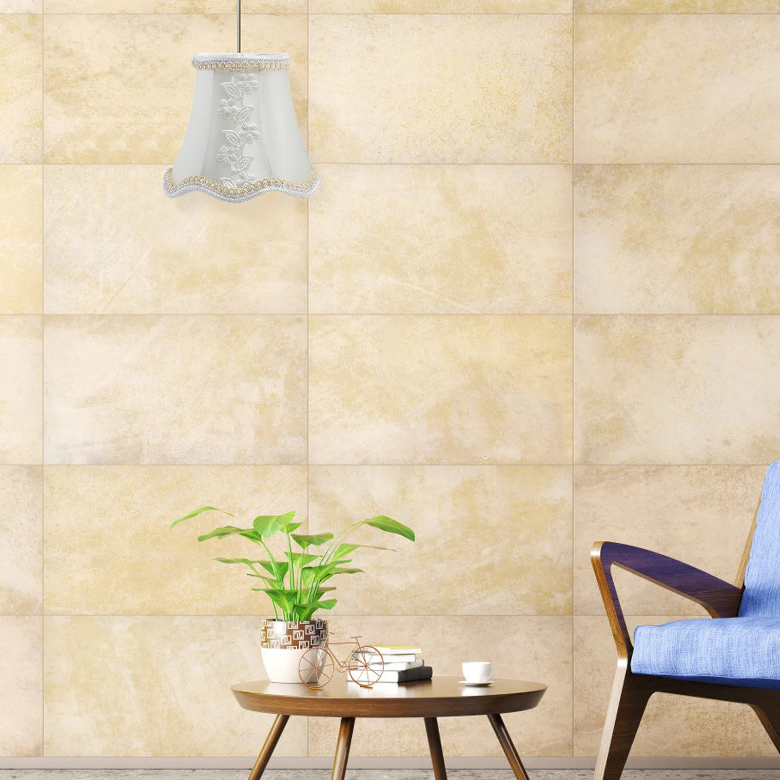 

1Pcs Cloth Art Lamp Shade Long-Lasting Cloth Material Light Filter for Pendant Table Floor Wall Lamps Lighting