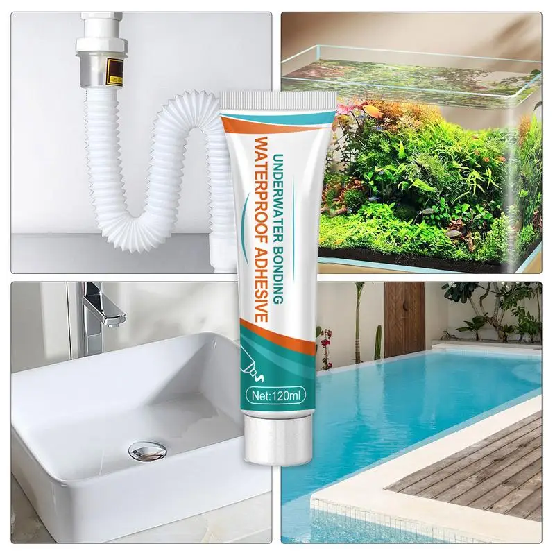 الغراء في الهواء الطلق لاصق مقاوم للماء لخزان الأسماك ، تسرب العازلة ، مرونة عالية