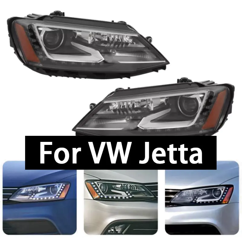 

2015-2018 Volkswagen Jetta Xenon/HID Headlights with LED DRL Automotive Headlights Auto Accessories