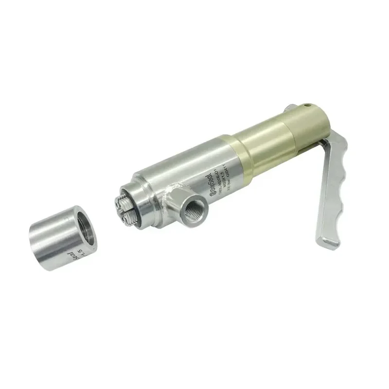 

GripSeal G80L Quick Connector for Automotive Brake System Air Tank NPT Port Internal Threaded Connection Hydraulic Tools Fast