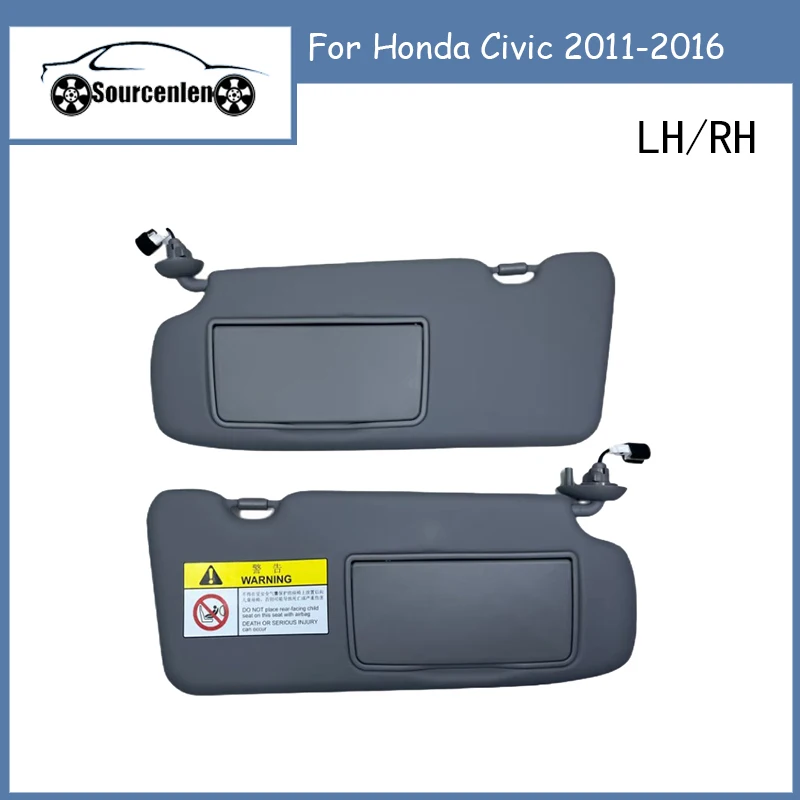 

New Car Interior Sun Visor 83230-TR0-A01ZA 83280-TR0-A01ZA For Honda Civic 2011-2016