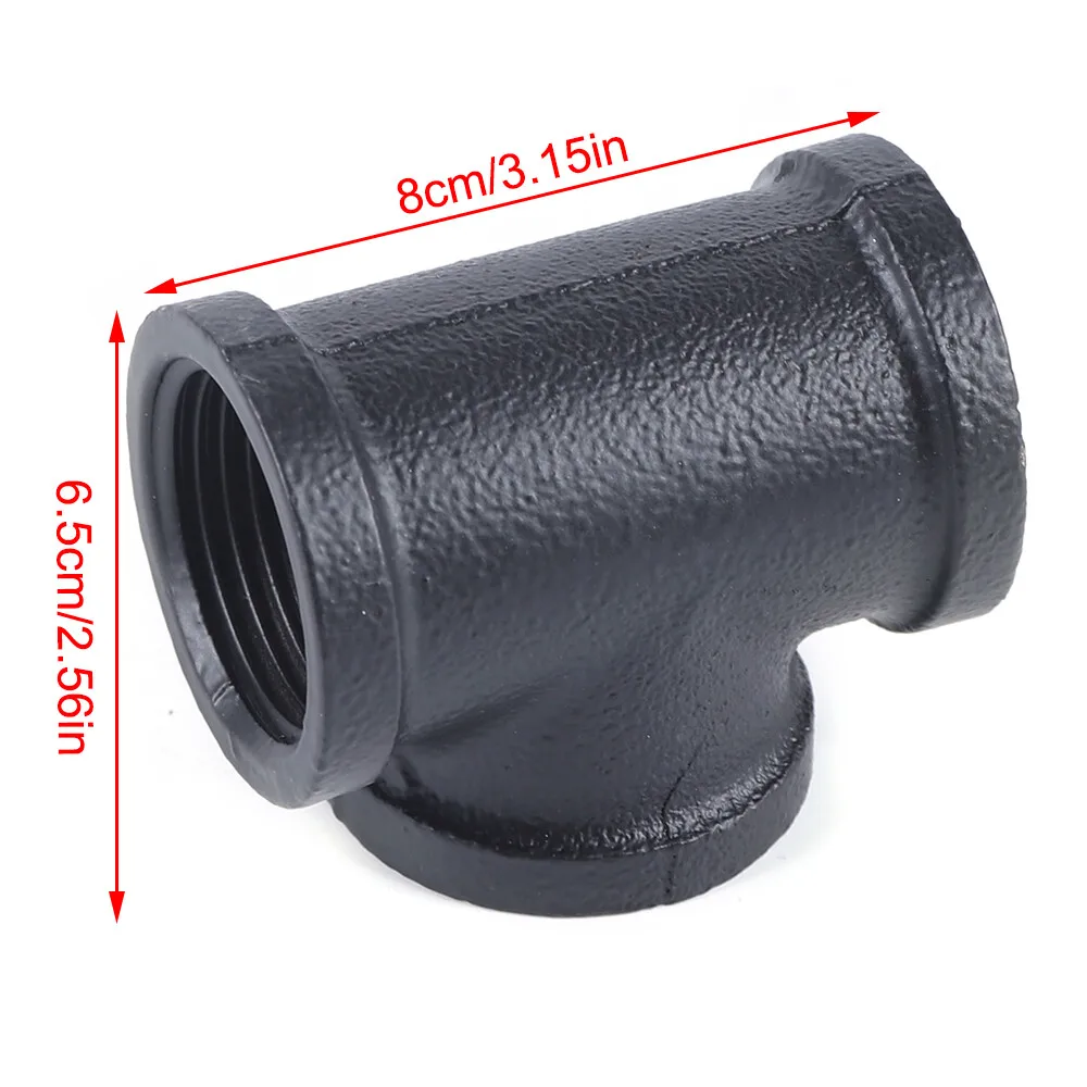 10FT Wandhandlauf Schwarz Eisen Loft Rohr Handlauf Industrielle Rohr Treppen Handlauf