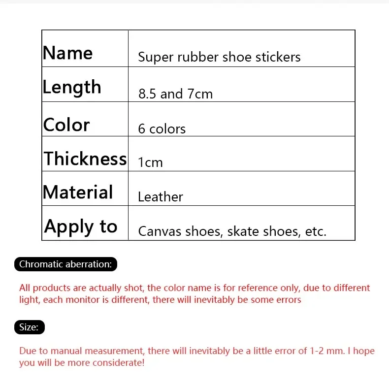4PCS Ferse Reparatur Subvention Klebrige Schuhe Loch Turnschuhe Einlegesohlen Patch Ferse Pads Heels Aufkleber Schutz Fuß Pflege Anti-verschleiß Einsätze – Detail 8
