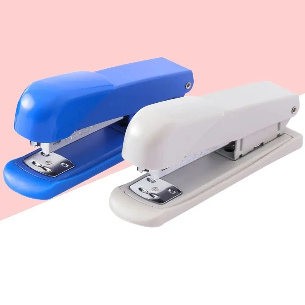 Bookbinding Supplies Large Size Labor-Saving Stapler Efficient Stable Paper Stapling Machine Portable Grey/Black/Blue Hand Tools