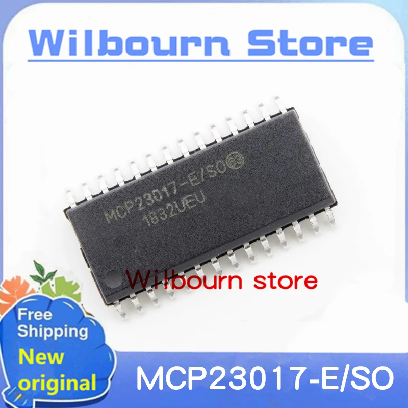 

5PCS~50PCS/LOT MCP23017-E/SO MCP23017-E/S0 MCP23017 SOP28 100% New Spot stock