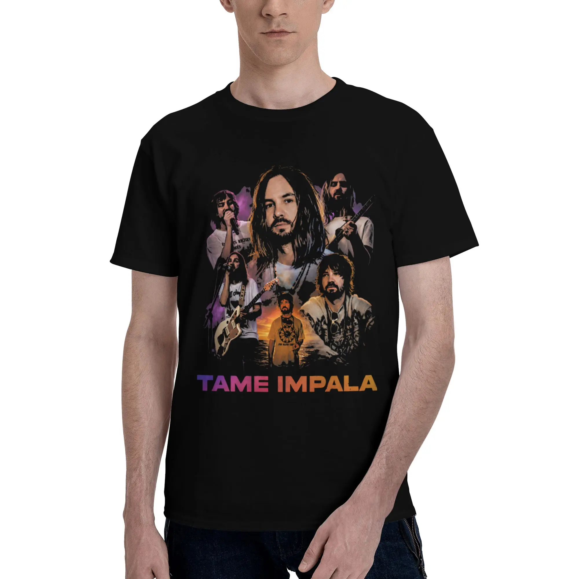 Tame Impala Deadbeat Tour 2026 Apparel Men Women T Shirt Pure Cotton Tee Fashion  T-shirt Clothing