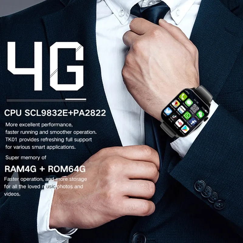 New Smart Watch Men Android 9.0 1.99\