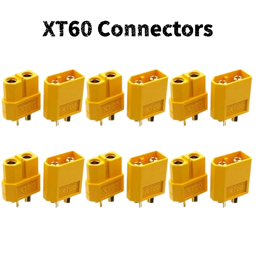 10/20PCS XT60 Connectors XT60 Male and Female Bullet Connectors Power Plugs for RC Lipo Battery Remote Control Cars Aircraft